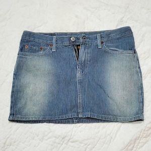 Lucky Brand Denim Miniskirt sz 6